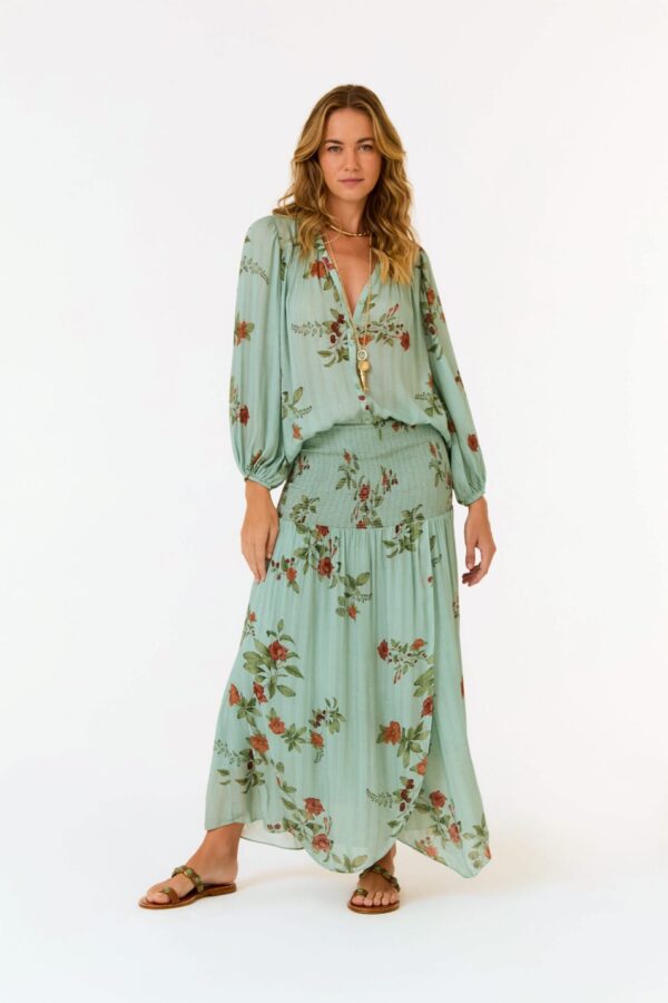 SAIA MIDI ESTAMPA ZINIA