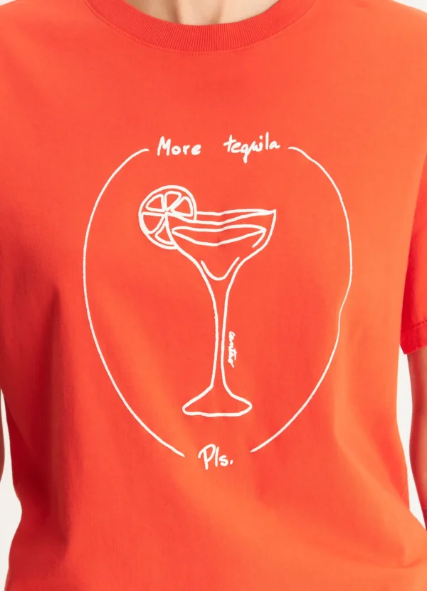 T-SHIRT CLASSIC MORE TEQUILA VERMELHO VIVA - Imagem 2