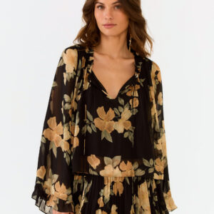 BLUSA GGT ESTAMPA SUNSET PRETO