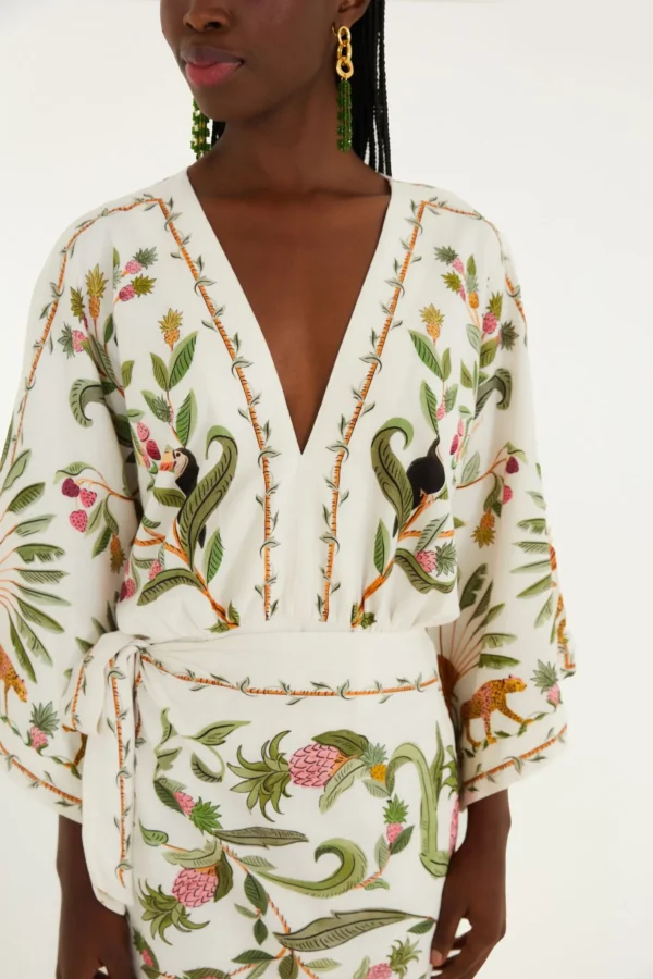 VESTIDO CURTO FLORESTA DOCE - Imagem 3