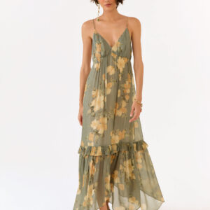 VESTIDO MIDI GGT ESTAMPA SUNSET