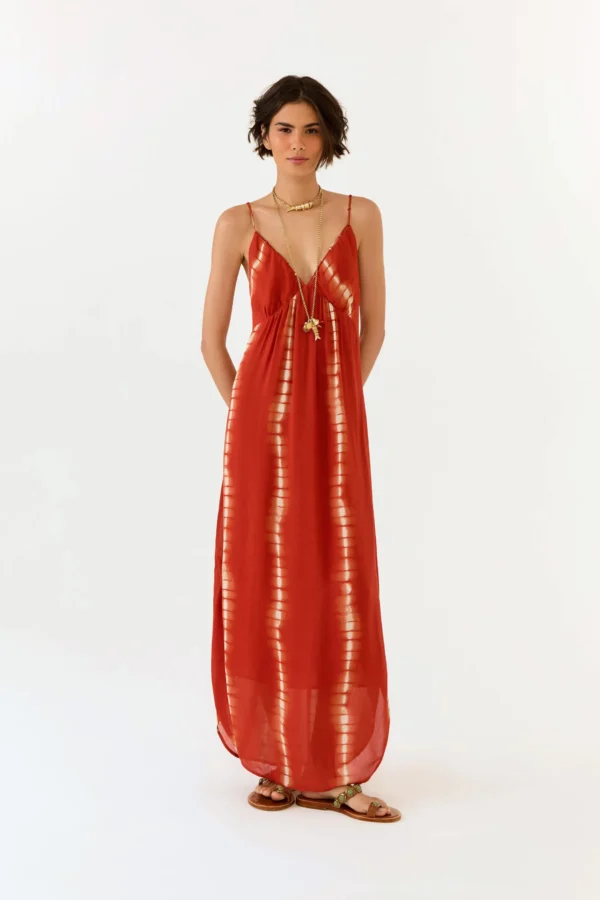 VESTIDO MIDI GGT ESTAMPA BALANGAN