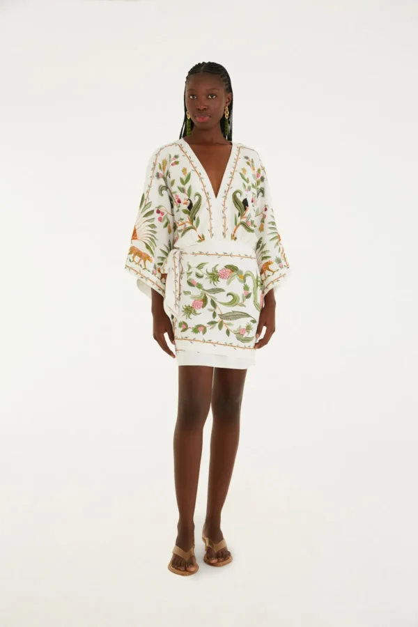 VESTIDO CURTO FLORESTA DOCE - Imagem 2