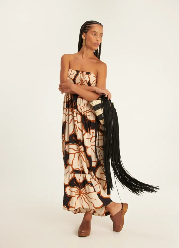 VESTIDO LONGO EST ESPATÓDEA